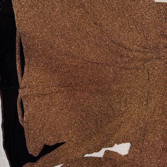 Show Me Your MuMu - Stage Skort Dress - Gold Shimmy Shine - Picture 9 of 10